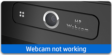 Webcam not working