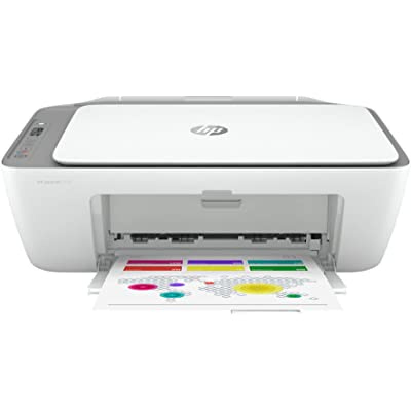 HP - DeskJet 2755 Wireless All-In-One Instant Ink-Ready Inkjet Printer - White