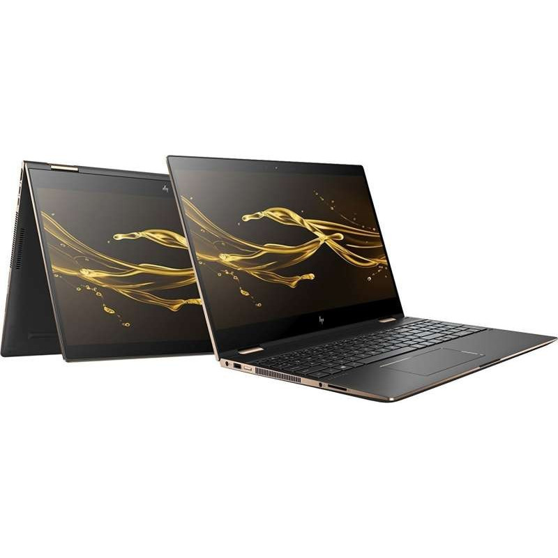 HP Spectre x360 15-inch Laptop (10th Gen i7-10750H/8GB/1TB SSD/Windows 10 Pro/4 GB Graphics), Night Fall Black