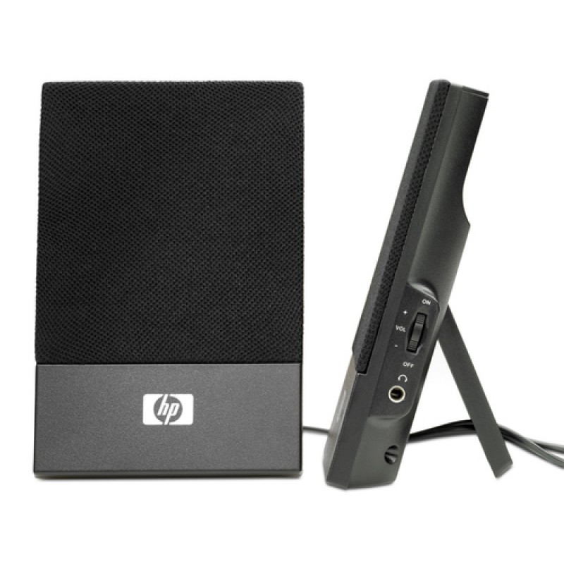 HP H-204b USB Powered Thin Flat Speakers 636917-001
