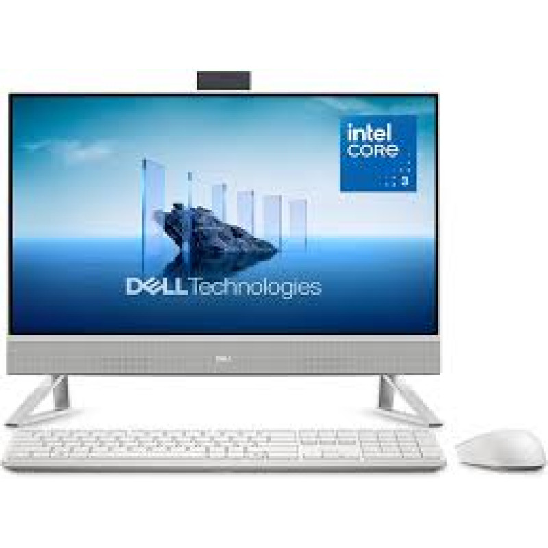Dell AIO 5410 Laptop (Core i5-1235U/8 GB RAM/1 TB HDD /256 SSD/Win 11/Ms office 2021/23.8"FHD/ BLACK /3 Years Warranty )