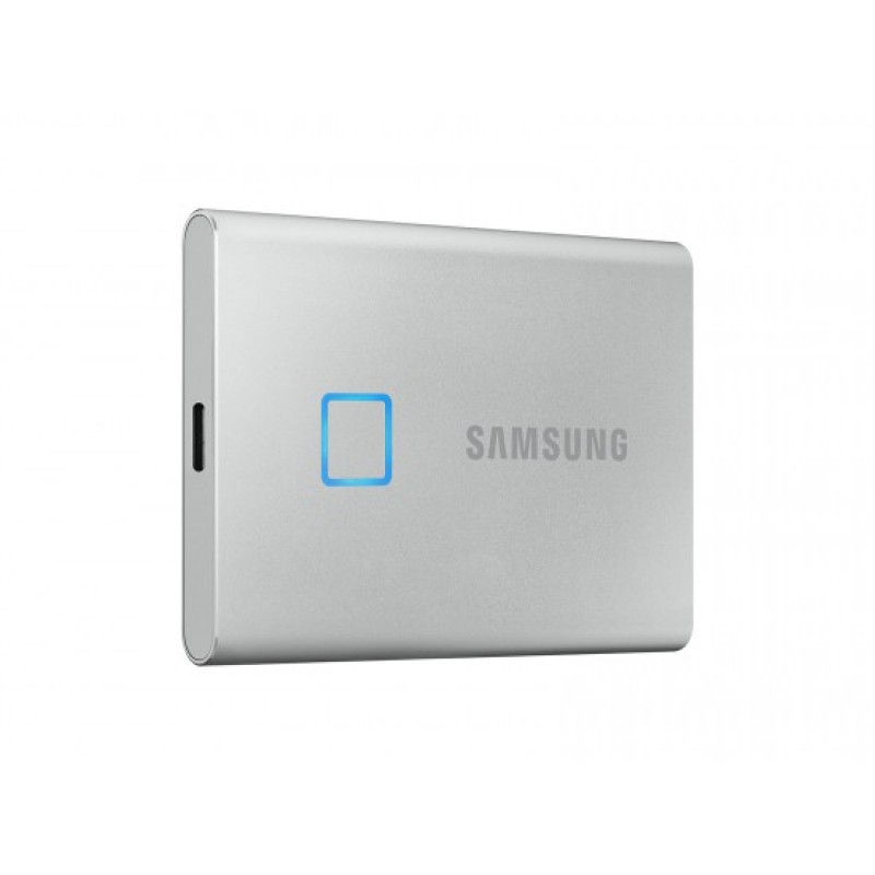 Samsung Portable SSD T7 Touch USB 3.2 1TB (Silver) - MU-PC1T0S/WW