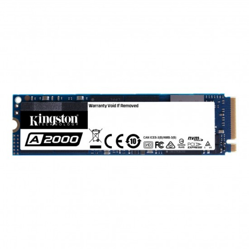 Kingston A2000 250GB M.2 NVMe PCIe-4x SSD