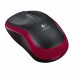 Logitech Wireless Mouse M185 - Red