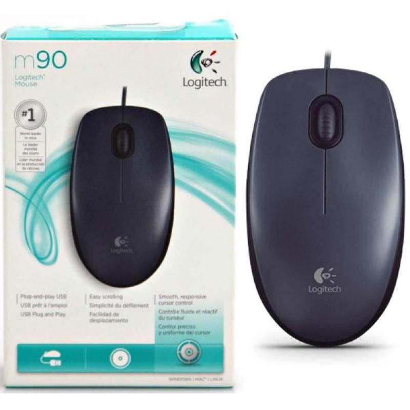 Logitech M90 Optical USB Mouse