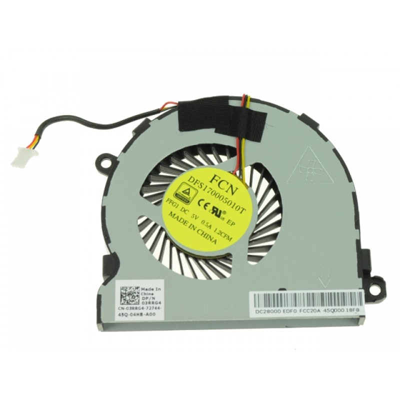 Dell Inspiron 15 5548 Compatible CPU Cooling Fan - 3RRG4