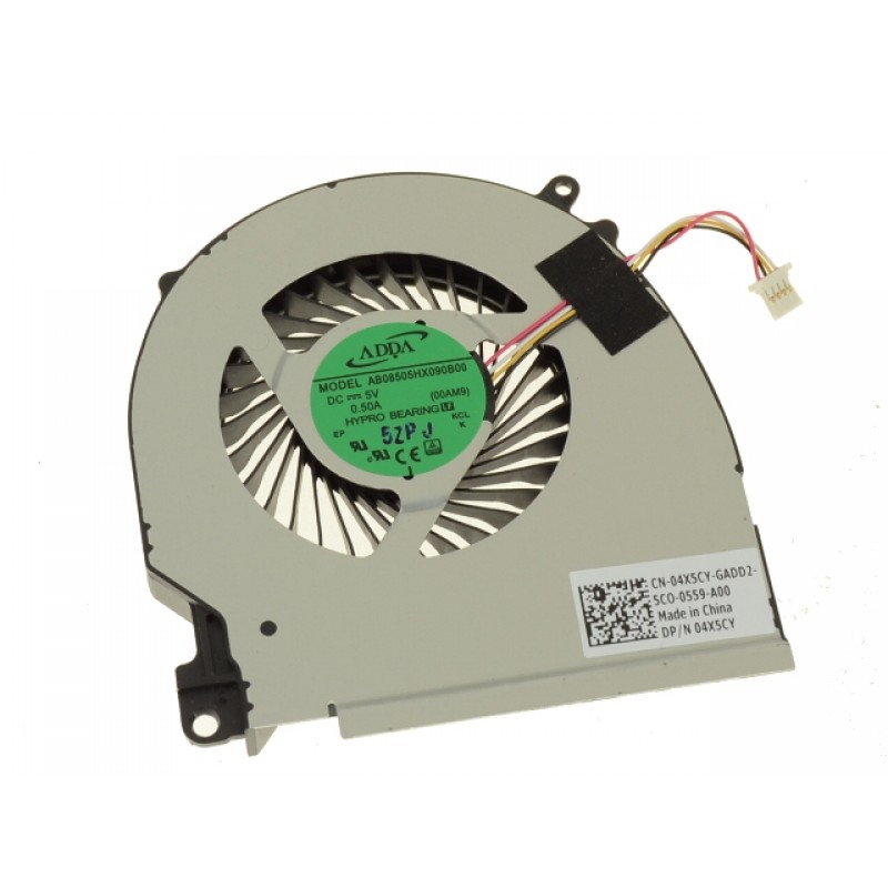 Dell Inspiron 15 7559 Compatible CPU Cooling Fan - 4X5CY
