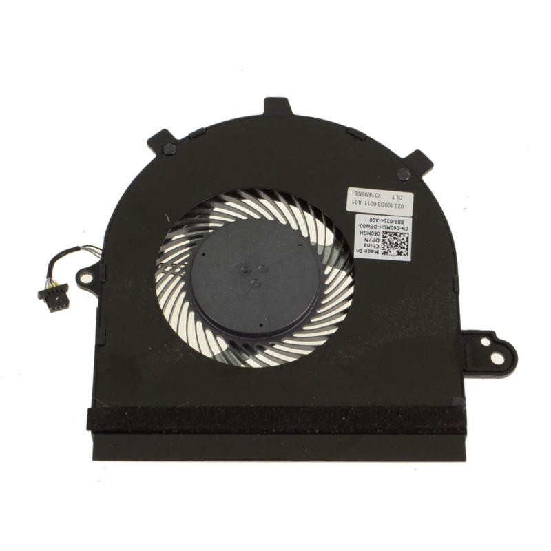 Dell Inspiron 15 7586 2-in-1 Compatible CPU Cooling Fan - 60MGH