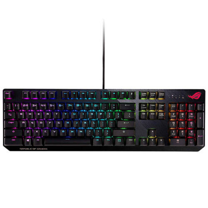 Asus ROG Strix Scope RGB Mechanical Gaming Keyboard - Cherry MX RGB Red Switch 