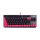Asus ROG Strix Scope TKL Electro Punk Wired Mechanical RGB Gaming Keyboard with RED Cherry MX Switche