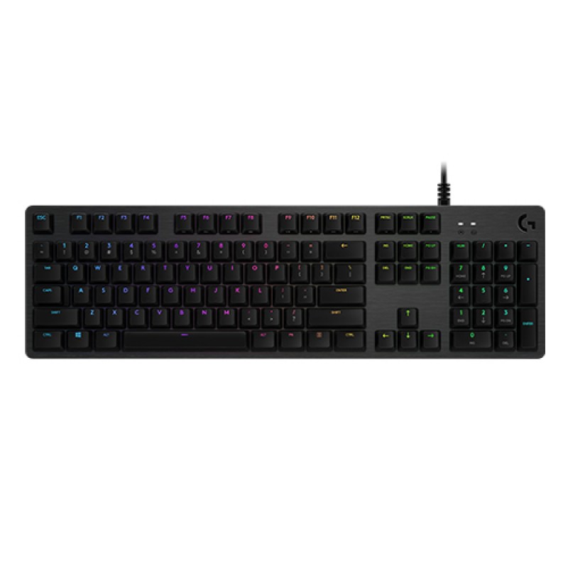 Logitech G512 LIGHTSYNC GX Brown Tactile RGB Mechanical Gaming Keyboard 