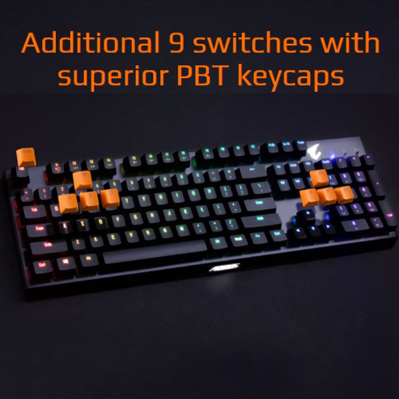 HyperX Alloy Elite Mechanical Gaming Keyboard - Cherry MX Blue - Red LED 