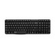Rapoo Wireless Keyboard E1050 - Black