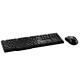 Rapoo 1830 Wireless Optical Combo - Black
