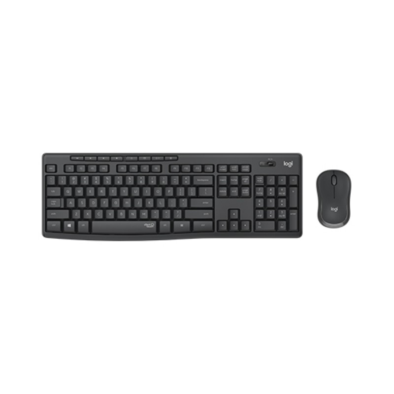 Logitech MK295 Silent Wireless Keyboard Mouse Combo - Graphite 