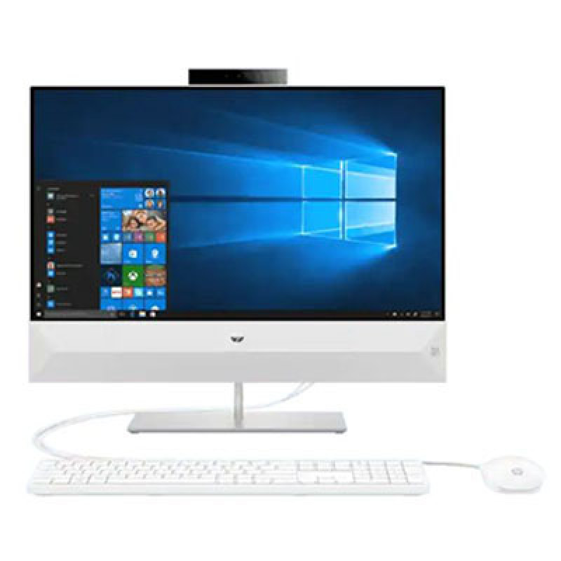 HP Pavilion All-in-One 24-qb0053in 23.8inch FHD 9th Gen i5 9400T 8GB Ram 1TB HDD + 256GB SSD 4GB Graphics MX230 Win 10 White