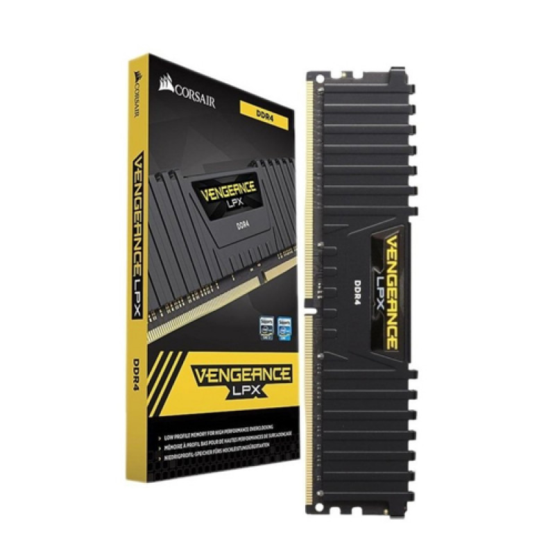 Corsair Vengeance LPX 32GB DDR4 DRAM 3000MHz C16 Memory Kit - Black 