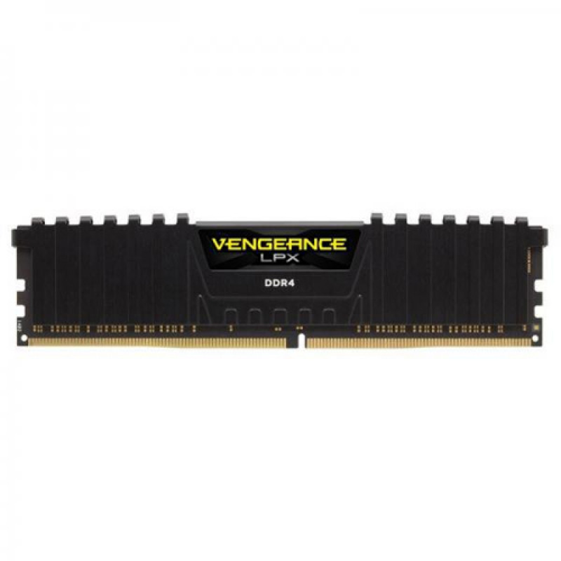 Corsair Vengeance LPX 8GB DDR4 DRAM 3000MHz C16 Memory Kit - Black 