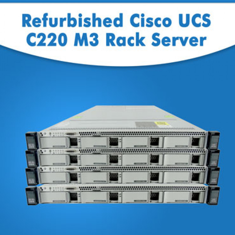 Cisco UCS C220 M3 Rack server(Refurbished)