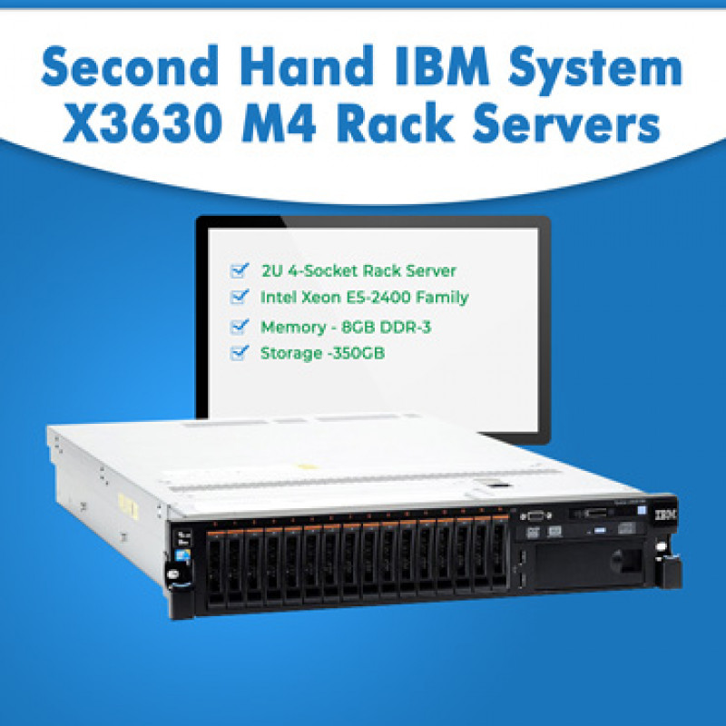 IBM System X3630 M4 Rack Server(Refurbished)