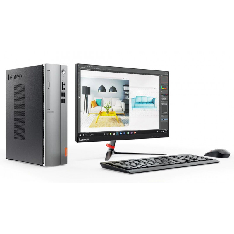 Lenovo Ideacentre 510S-07ICK Desktop(Intel Core i5 9400, 8GB, 1TB HDD, Win10 SL-Office 2019 HS, Integrated Intel UHD Graphics)