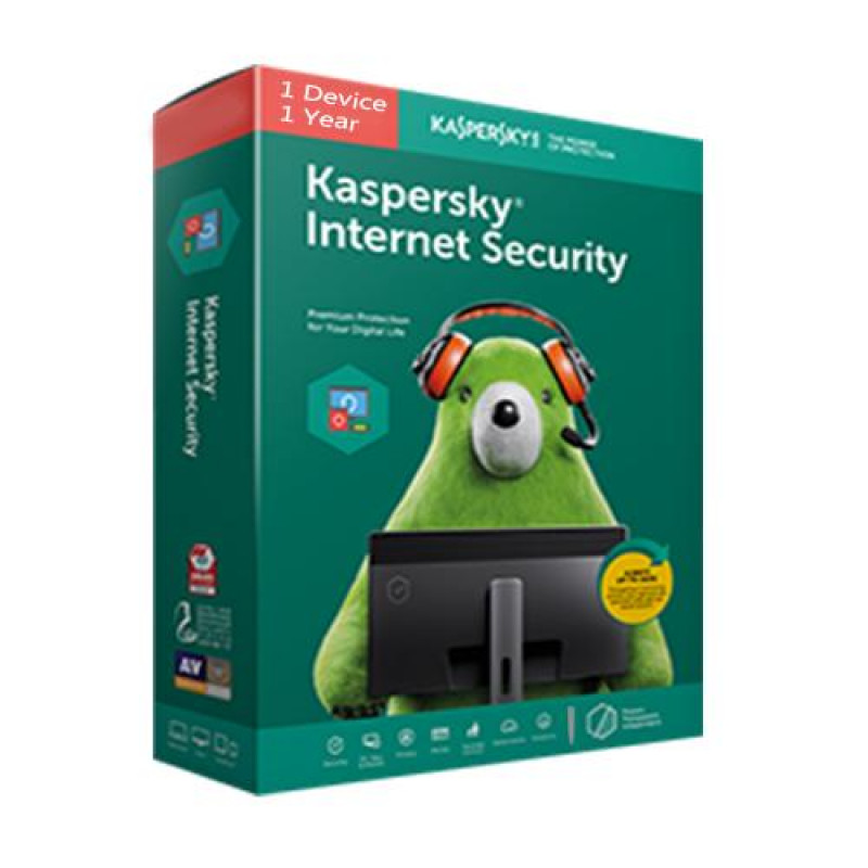 Renew Kaspersky Internet Security 1 User - 1 Year