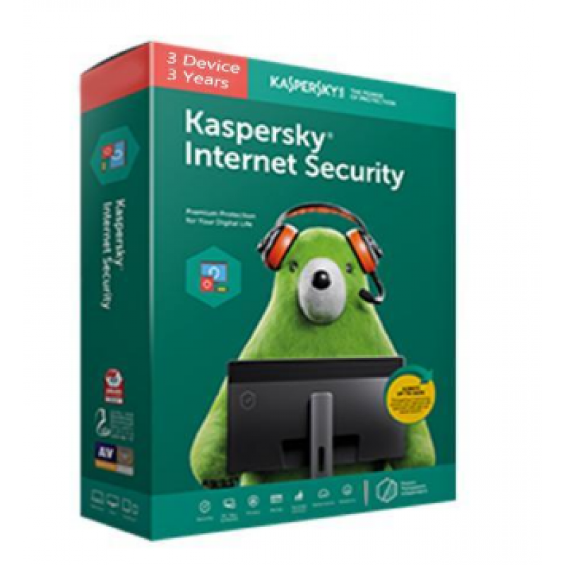 Kaspersky Internet Security 3 User - 3 Year(Single Key)