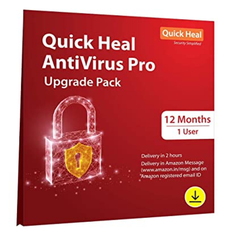 Renew Quick Heal Antivirus Pro 1 User