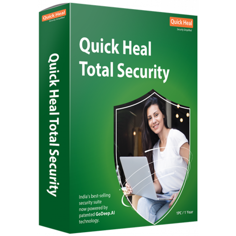 Quick Heal Total Security 1 User- 1 Year