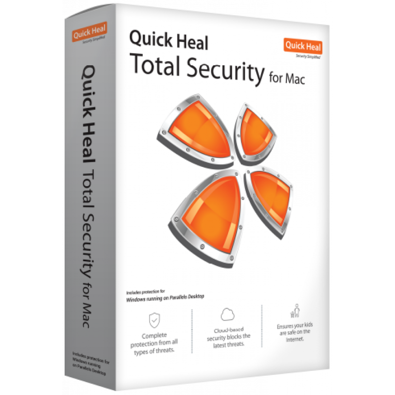 Quick Heal Total Security for Mac 1 User- 1 Year