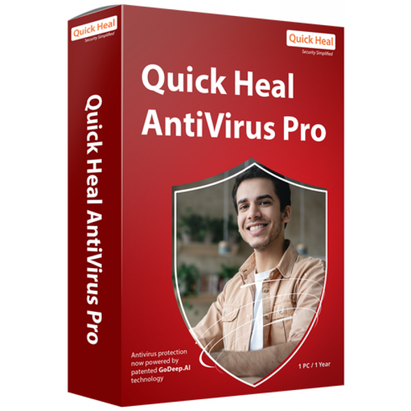 Quick Heal Antivirus Pro 1 User - 1 year