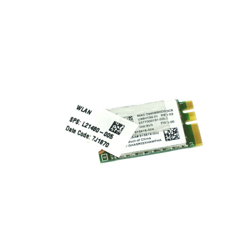L21480-005 RTL8723DE HP GENUINE WIRELESS BLUETOOTH CARD 15-DA0012DX
