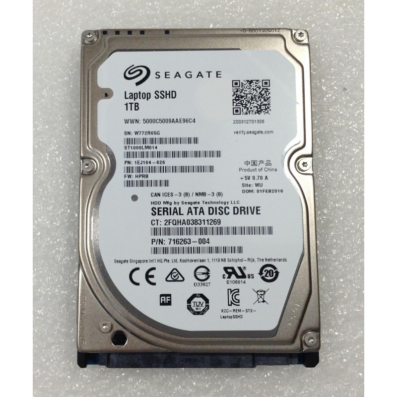 Generic NEW HP 800 G2 903746-001 SEAGATE ST1000LM014 1TB 2.5 inch SSHD SATA