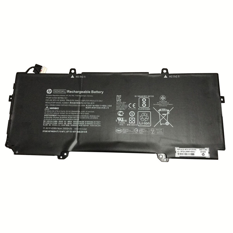 HP 848212-856 Chromebook 13 G1 45Wh Original Laptop Battery