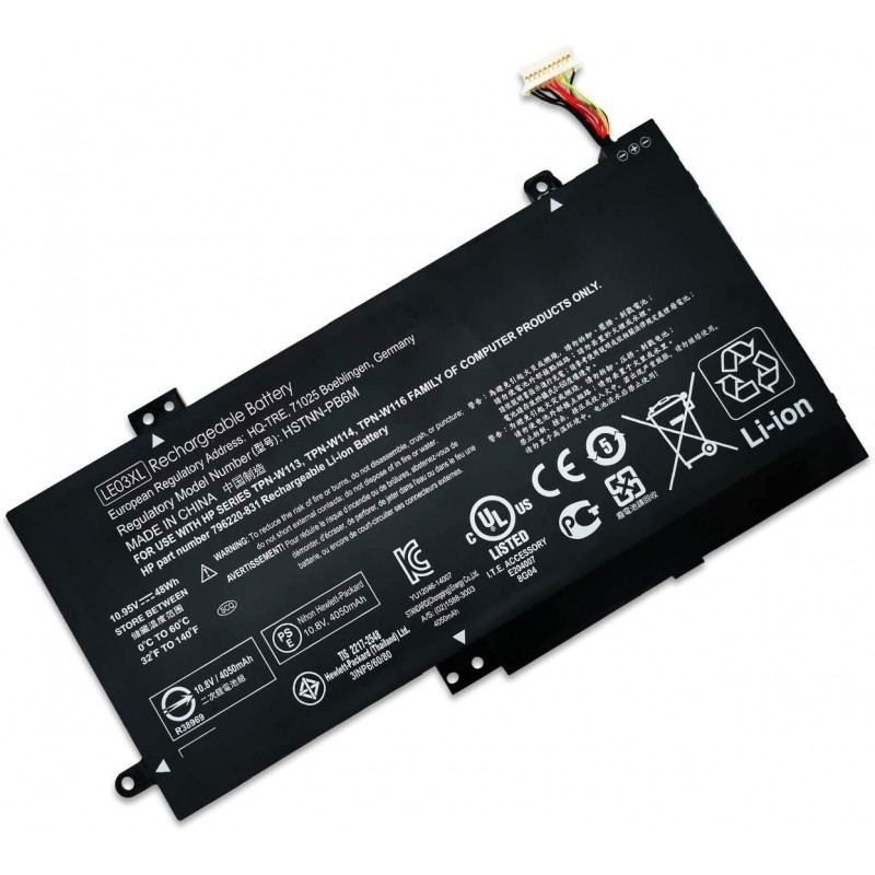 HP 796356-005 Pavilion x360 m6-w 11.4V 48Wh LE03 XL Original Laptop Battery
