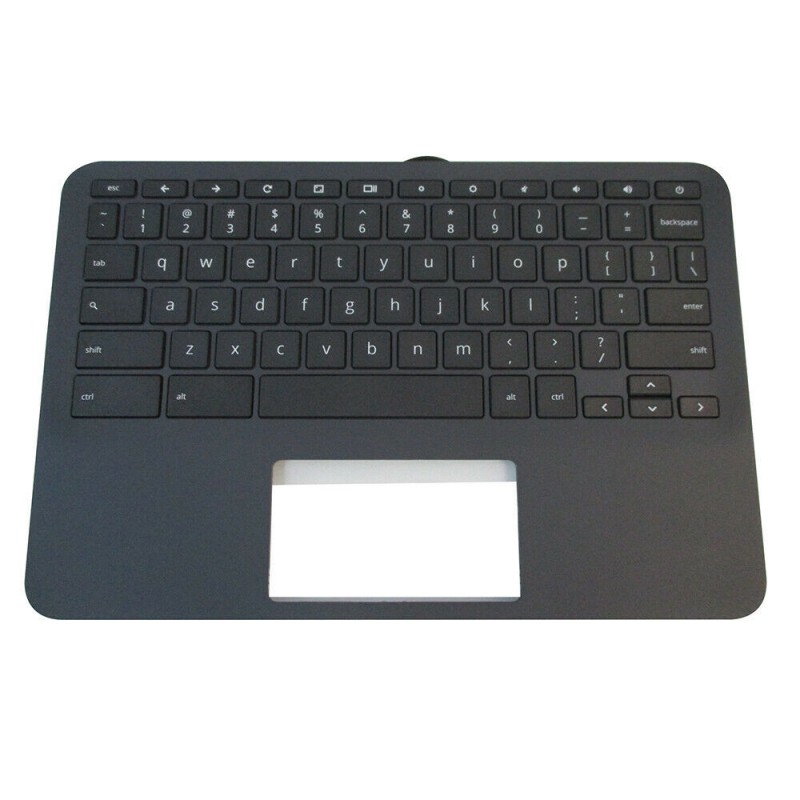 HP Chromebook 11A G8 EE Palmrest with Keyboard L92832-001