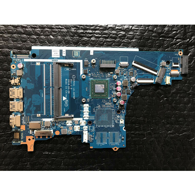 HP Genuine L31720-601 15-DB AMD Integrated CPU A4-9125 LA-G078P Original Laptop Motherboard