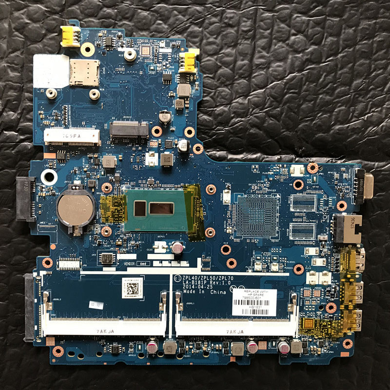 HP Genuine 798500-601 440 G2 LA-B181P I5-5200U Original Laptop Motherboard