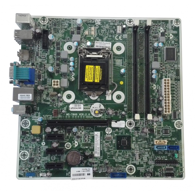 HP Genuine 786170-601 Intel H81 Express ProDesk 400 G2 Desktop Original Laptop Motherboard