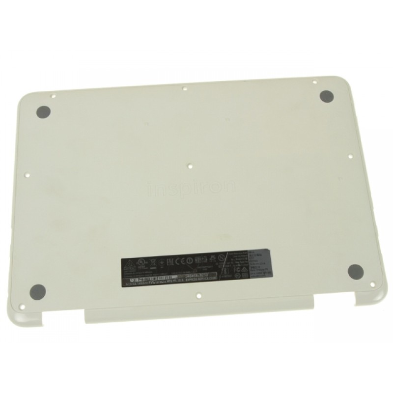 Dell Inspiron 11 3169 Compatible Bottom Base Cover Assembly - 22F4T White Colour