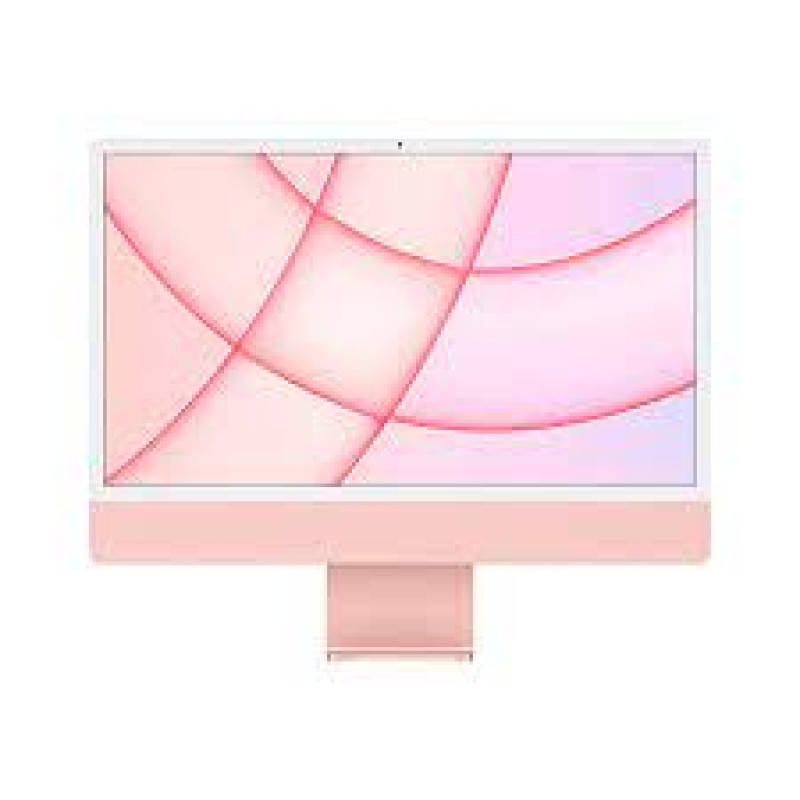 Apple iMac (MGPM3HN/A) M1 Chip macOS Big Sur (8GB RAM, 256GB SSD, Apple 8 Core GPU, 60.96cm (24 Inches), Pink)
