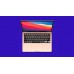 Apple MacBook Air (M1, 13.3 inch, 8GB, 512GB, macOS Big Sur, Gold)