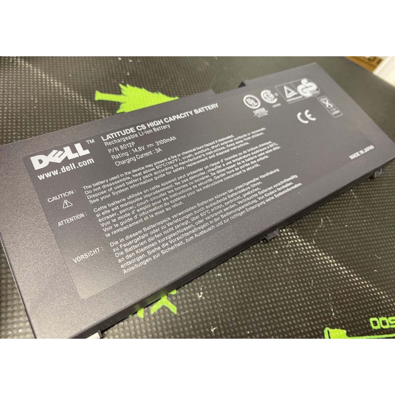 Dell Latitude CS / CSx / CS R / LM  3100mAh Laptop Battery - 8012P