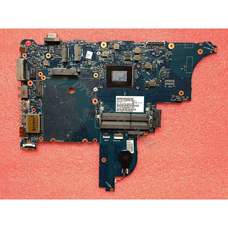 HP 840713-601 ProBook 640 G2 650 G2 i7-6600U CPU Original Laptop Motherboard