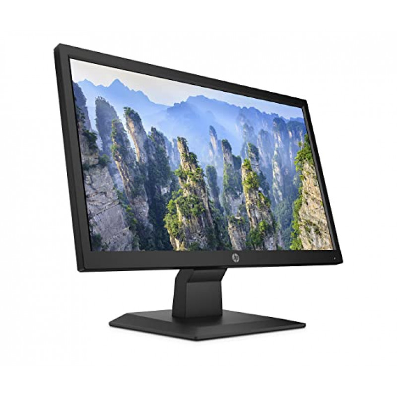 HP V19e HD Monitor, Anti-Glare Low Blue Light, Flicker Free Monitor, 5 ms Response time, TN Panel(Black), 18.5 inch