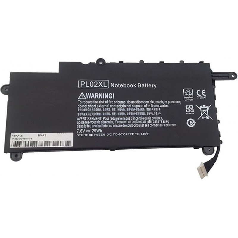 HP PL02XL Laptop Compatible Battery 29Wh Voltage 7.2 V