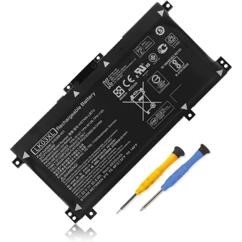 HP LK03XL Laptop OEM Battery 4600mAh Voltage 11.55 V