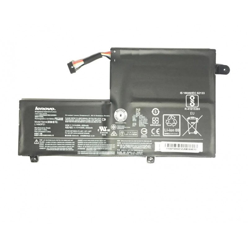 Lenovo Yoga 500-15 Internal Laptop OEM Battery - L14L3P21 11.1V 45Wh