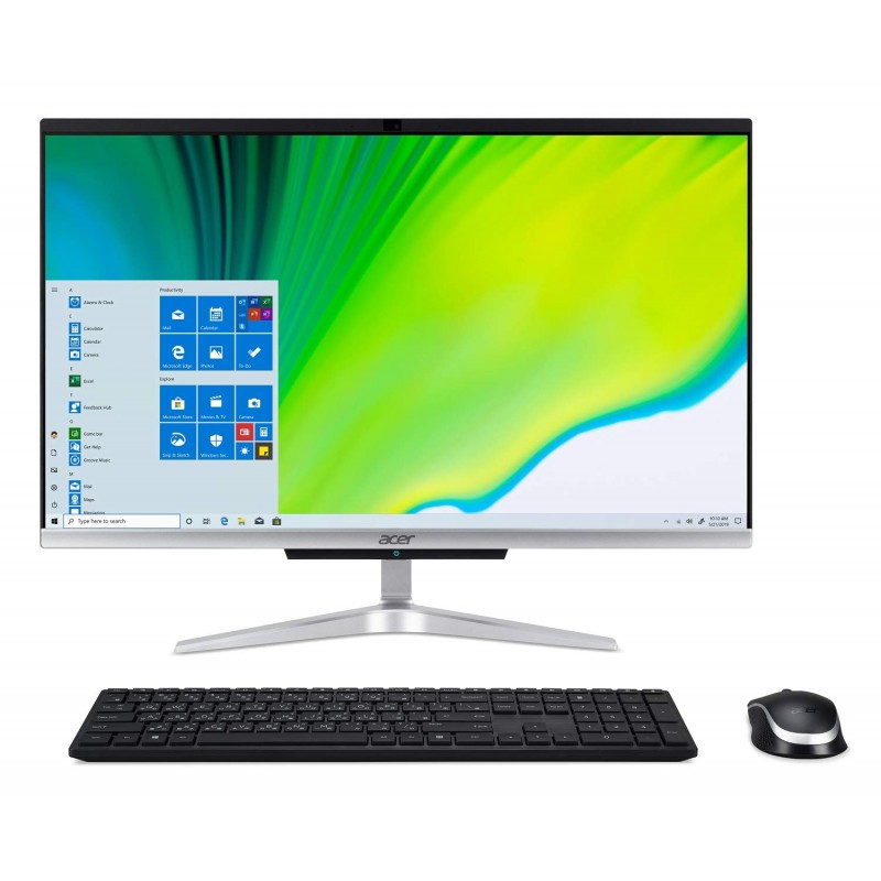 Acer C24 All in One Desktop (10th Gen I5-1035, 8GB, 512GB SSD, Win 11 SL, 23.5)