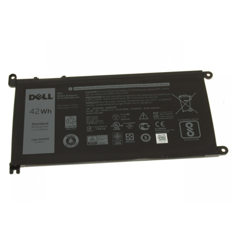 Dell Inspiron 17 (5767) OEM Original 42Wh 3-cell Laptop Battery - WDX0R